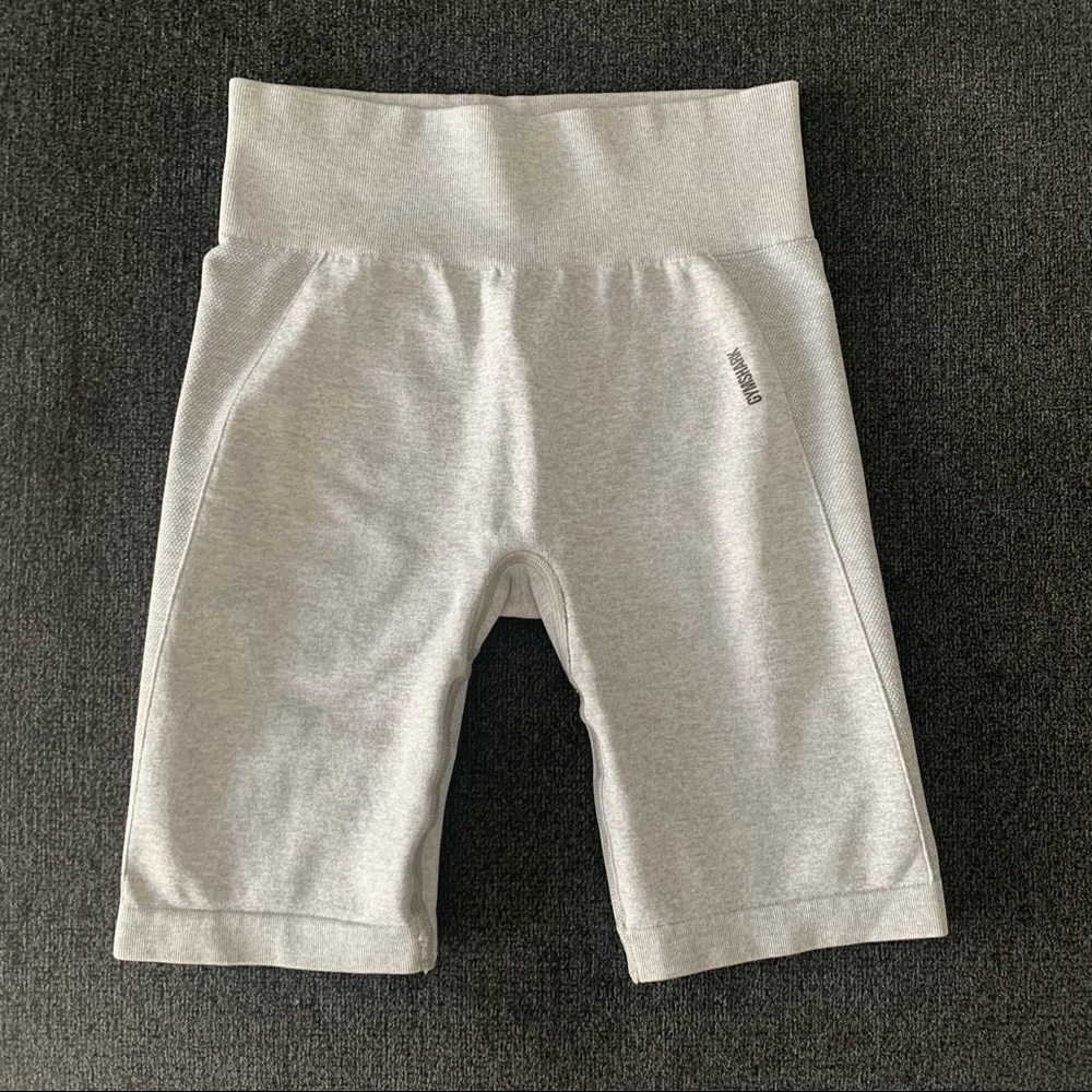 Grey Gymshark Biker Shorts